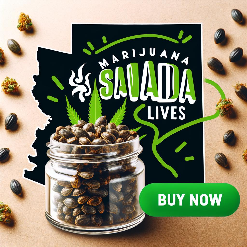 Buy Cannabis Seeds in Arizona at MARIJUANASAVESLIVES