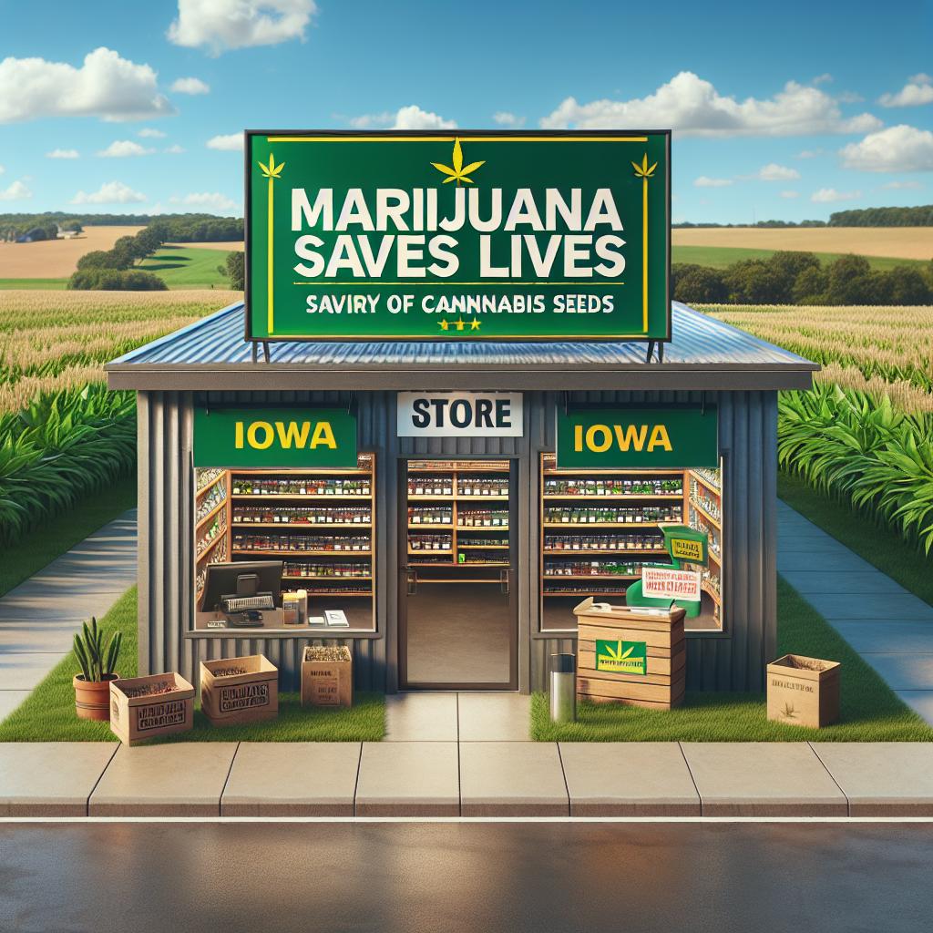 Buy Cannabis Seeds in Iowa at MARIJUANASAVESLIVES