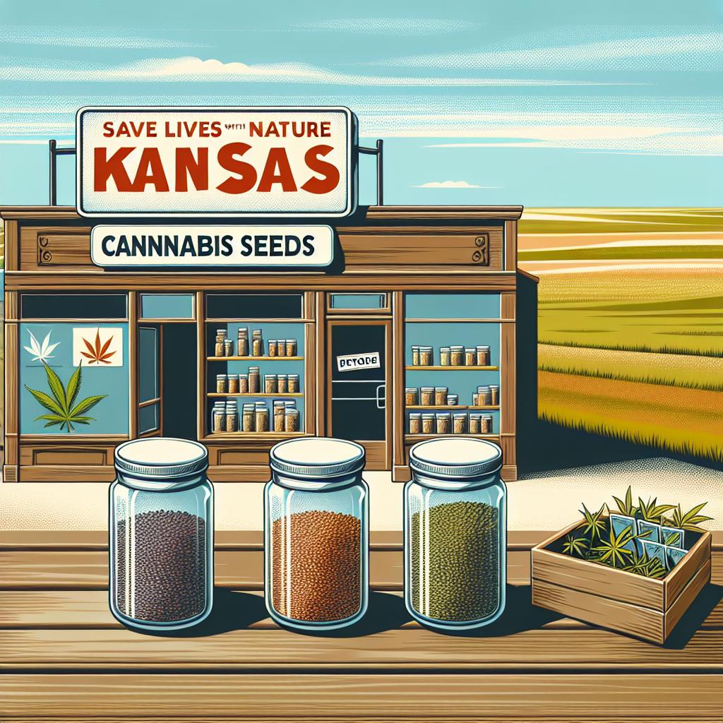 Buy Cannabis Seeds in Kansas at MARIJUANASAVESLIVES